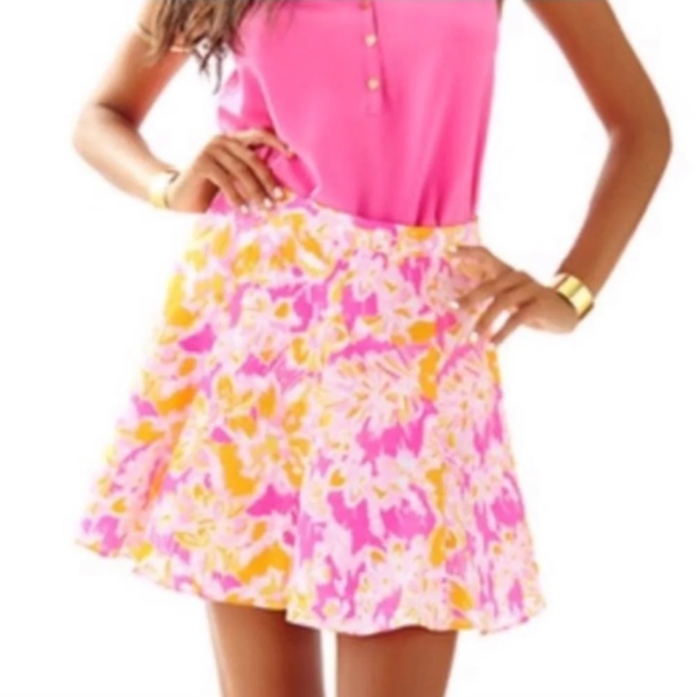 LILLY PULITZER oh la la skator skirt
